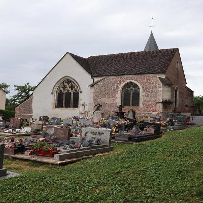 église et cimetière d'Auvillars sur Saône