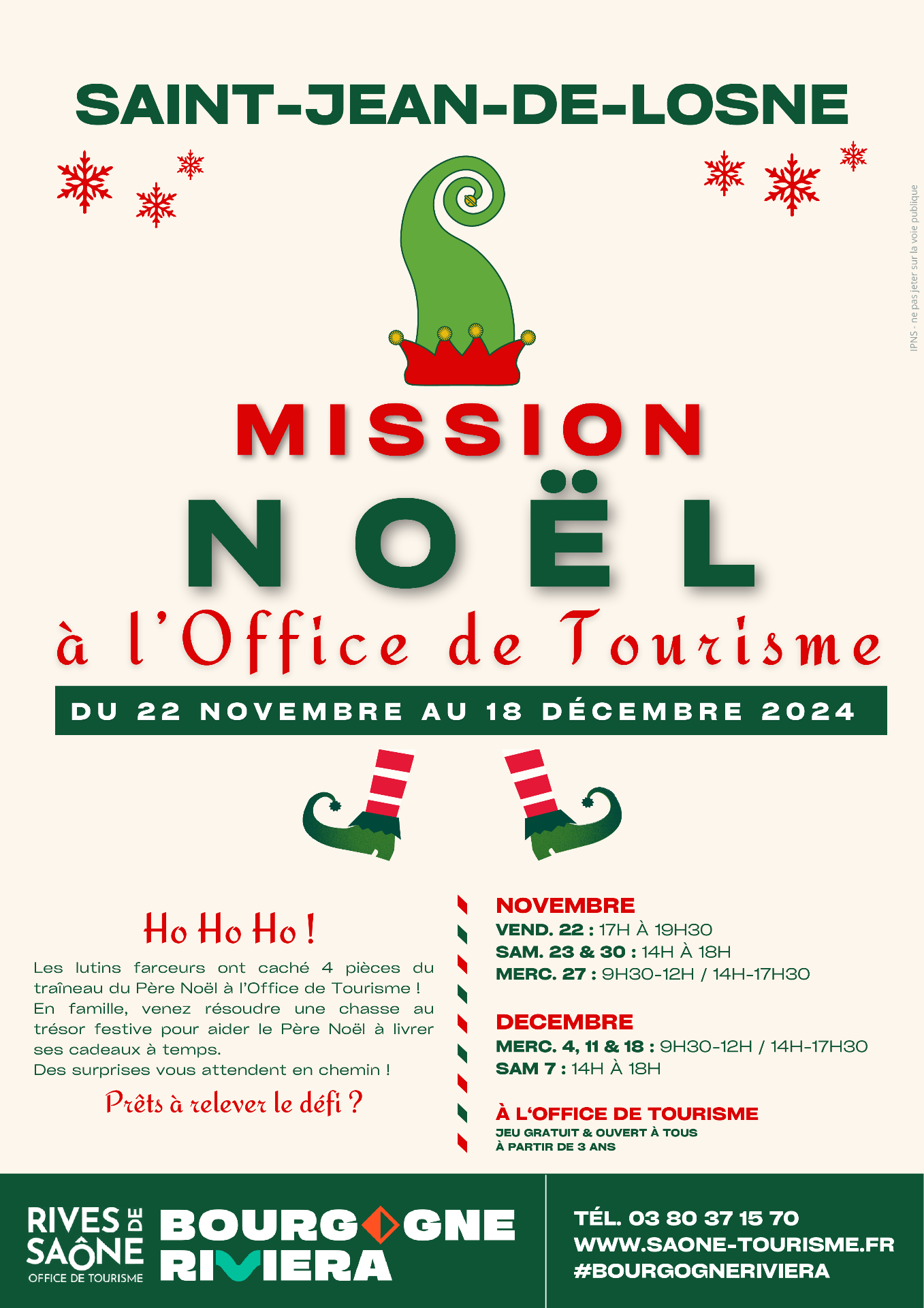 affiche mission noël